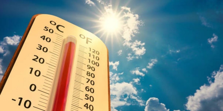 Στους 44,8 °C η θερμοκρασία την Τρίτη στην πόλη